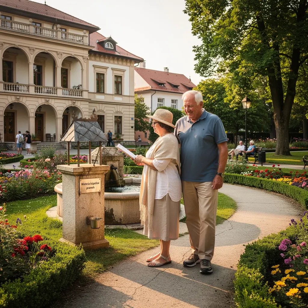 A serene lake in the Slovak Paradise National Park, surrounded by lush greenery and inviting hiking trails.