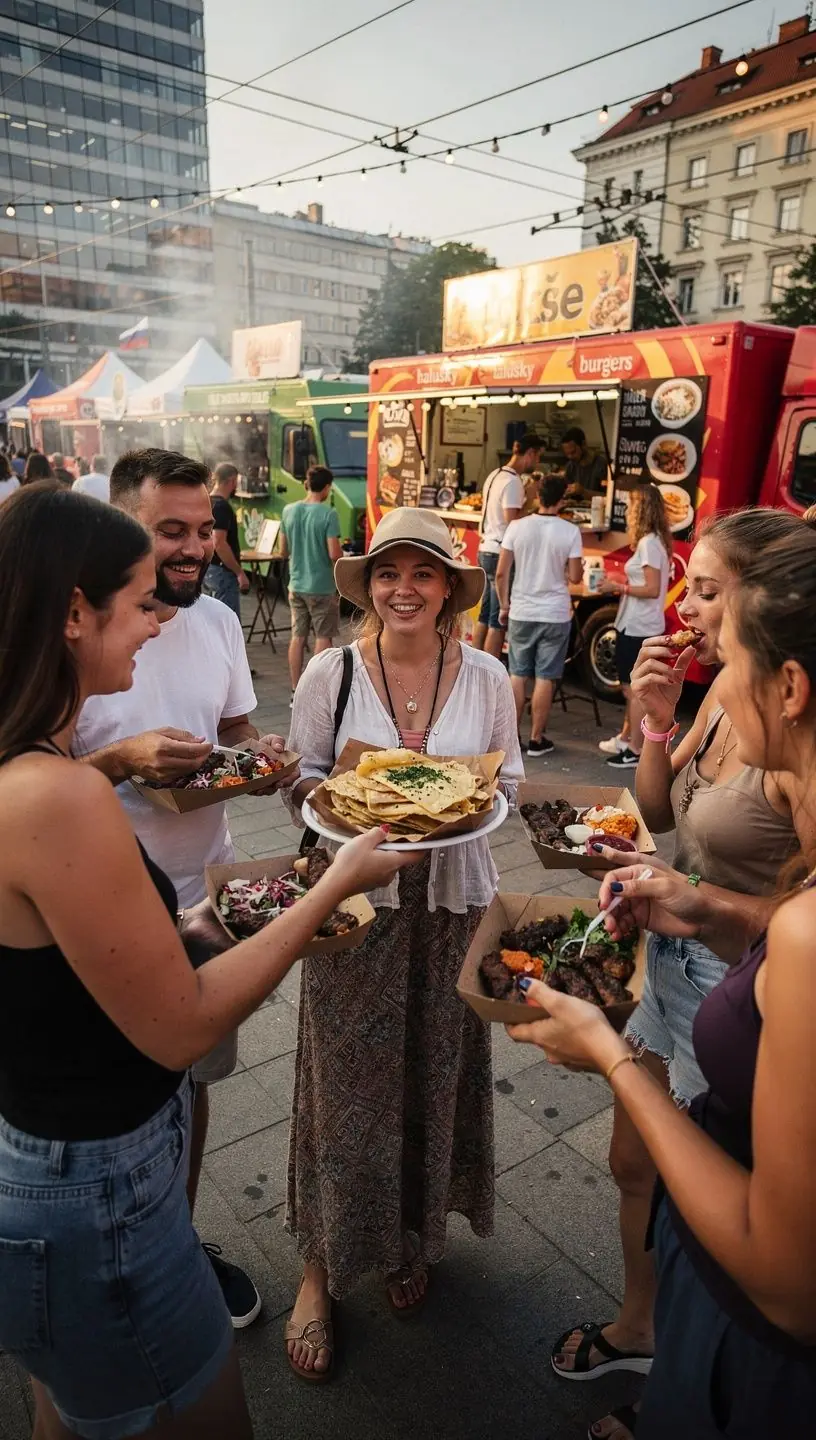 A picturesque view of the High Tatras mountains during sunset, highlighting the beauty of Slovakia's natural landscapes.